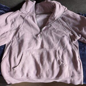 Cozy Danskin light purple quarterzip